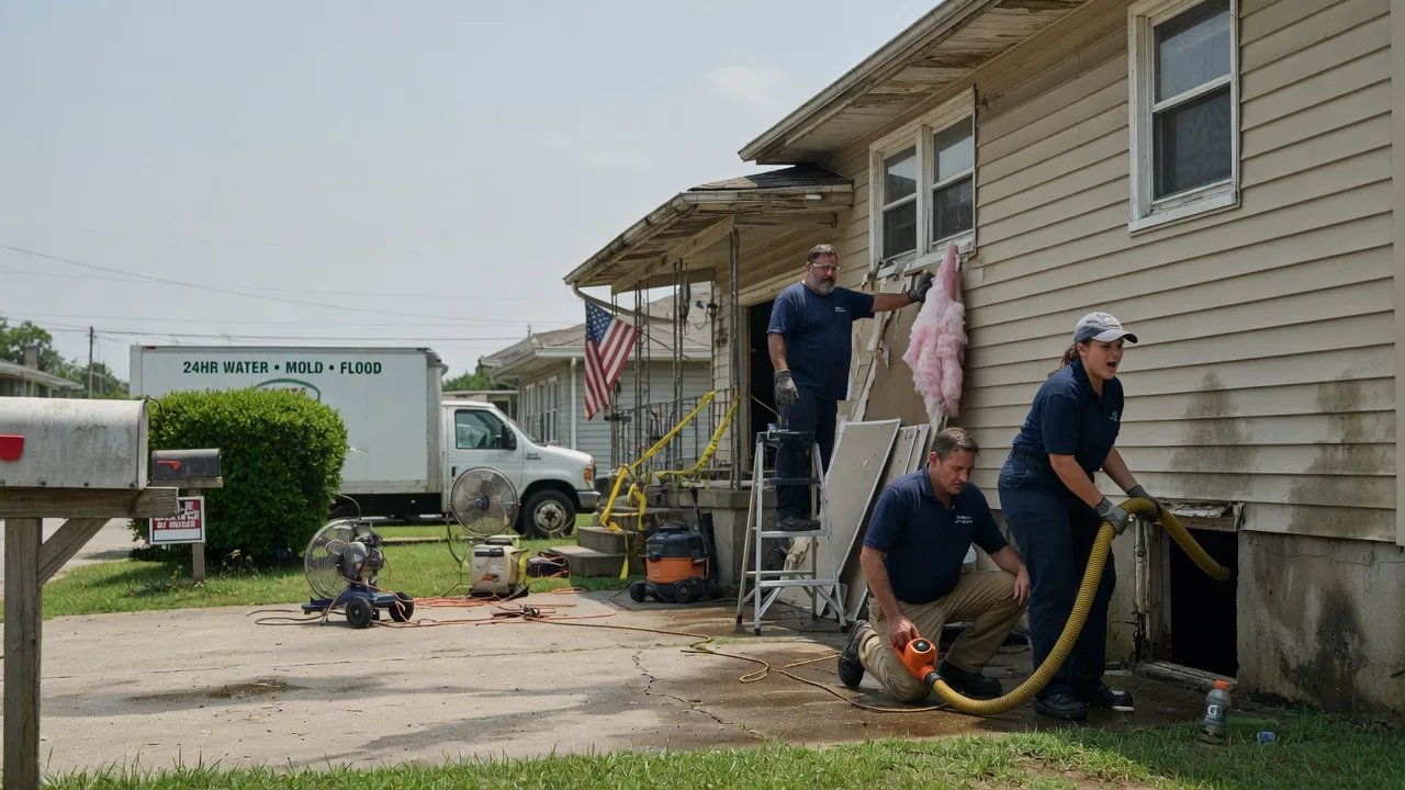 Water Damage Repair in Pawnee Rock, KS near me